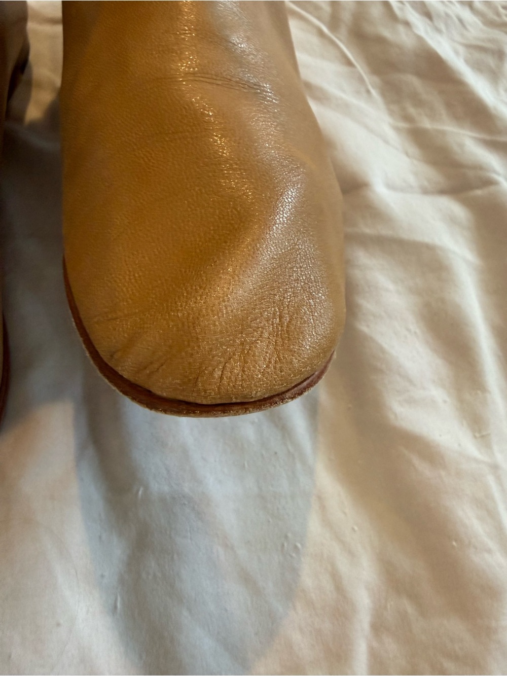 Martiniano Bootie Loafers in Camel/Tan Size 39 - Picture 5 of 13